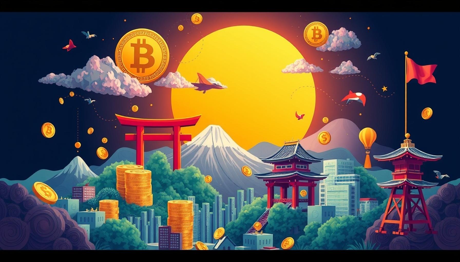 日本における投資戦略における暗号通貨の役割